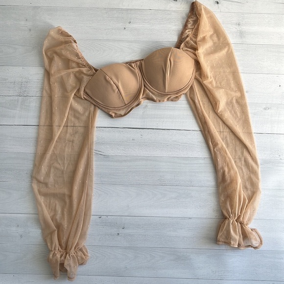 Fashion Nova Make the Night Last Taupe Set XS - Picture 3 of 15